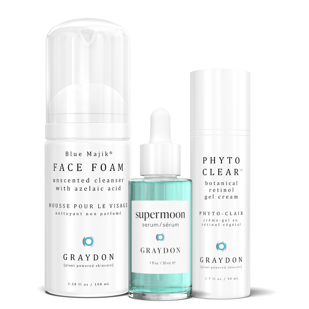 Face Foam, Supermoon Serum and Phyto Clear